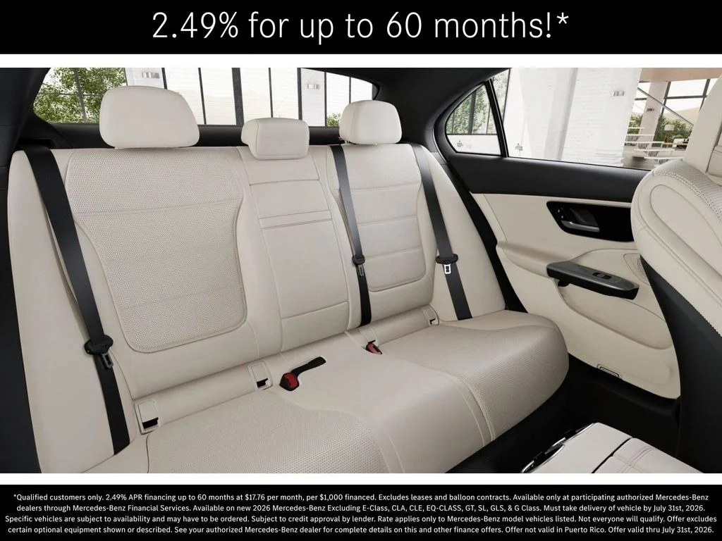 New 2026 Polar White Mercedes-Benz C 300 image 5