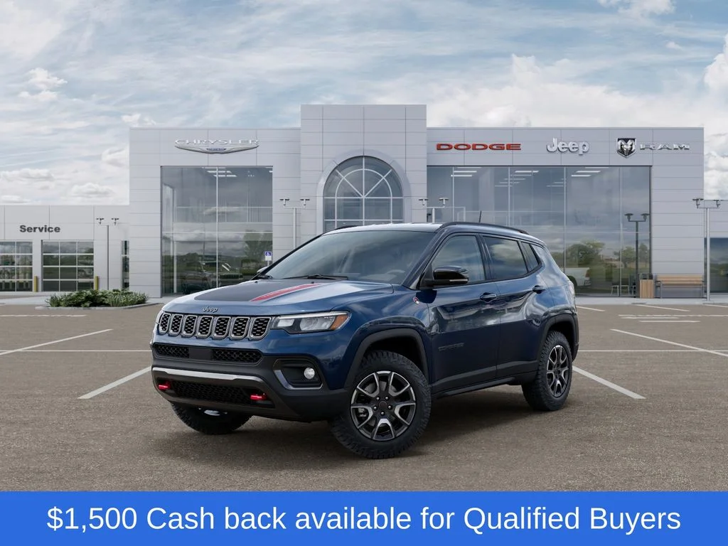 New 2026 Blue Jeep Trailhawk image 1