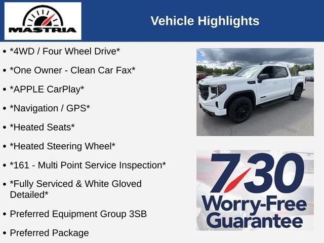 Used 2025 Summit White GMC Elevation image 2