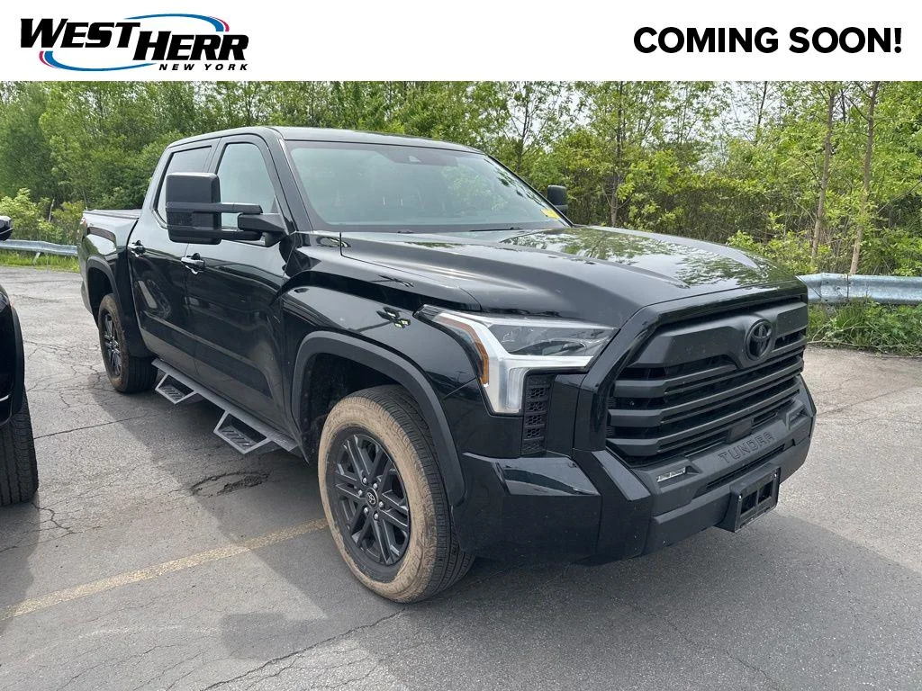 Used 2025 Midnight Black Metallic Toyota SR5 image 1