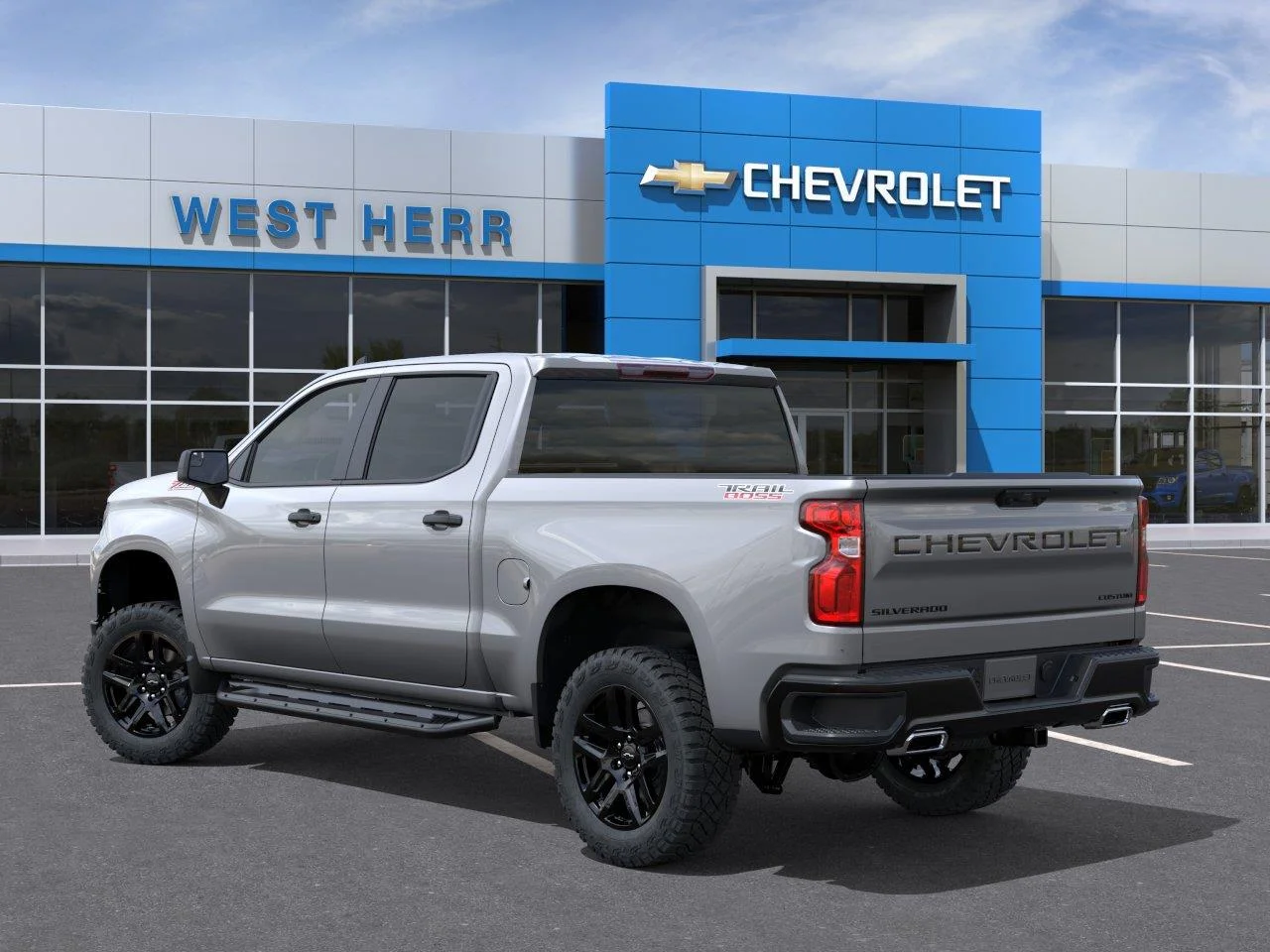 New 2026 Sterling Gray Metallic Chevrolet Custom Trail Boss image 3