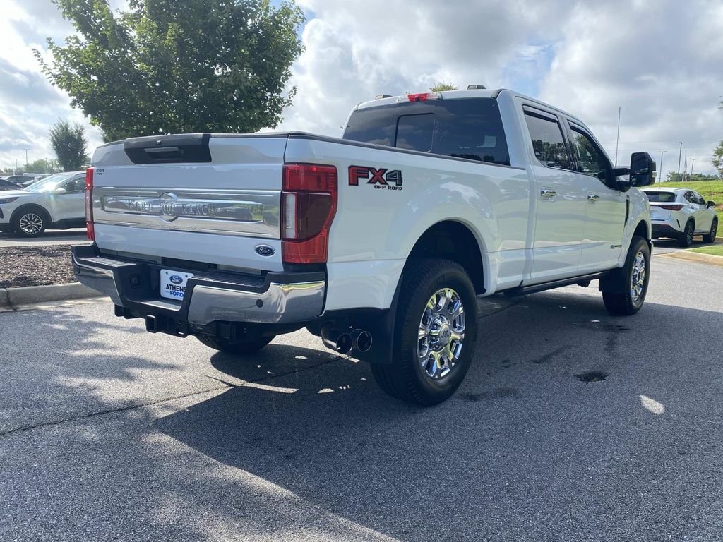 Certified Used 2022 Oxford White Ford King Ranch image 3