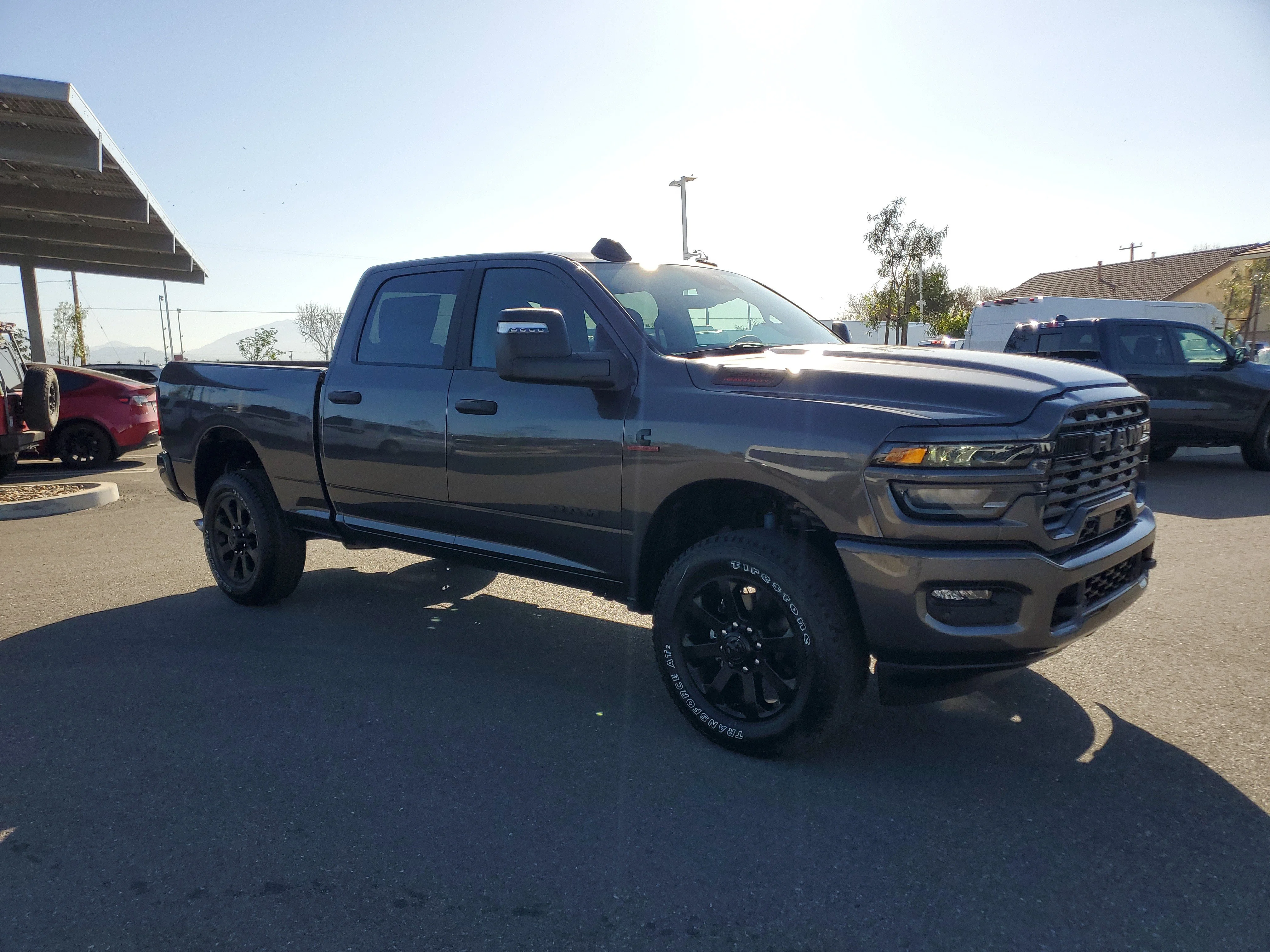 New 2026 Granite Crystal Metallic Clearcoat RAM Big Horn image 8
