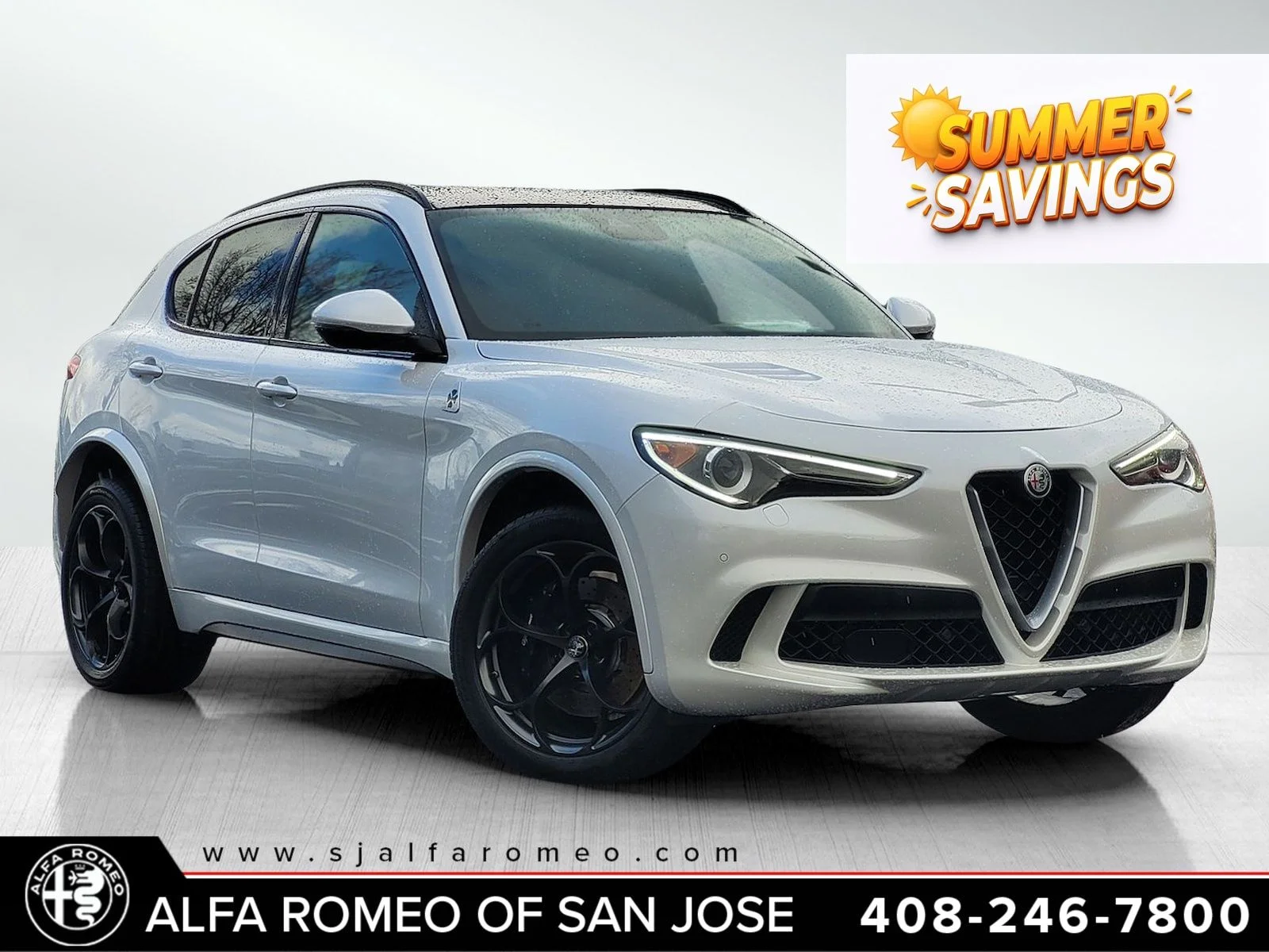 Used 2018 White Alfa Romeo Quadrifoglio image 1