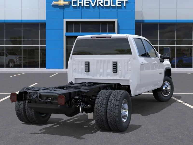 New 2026 White Chevrolet 4WD Crew Cab 177" WB, 60" CA Work Truck image 4