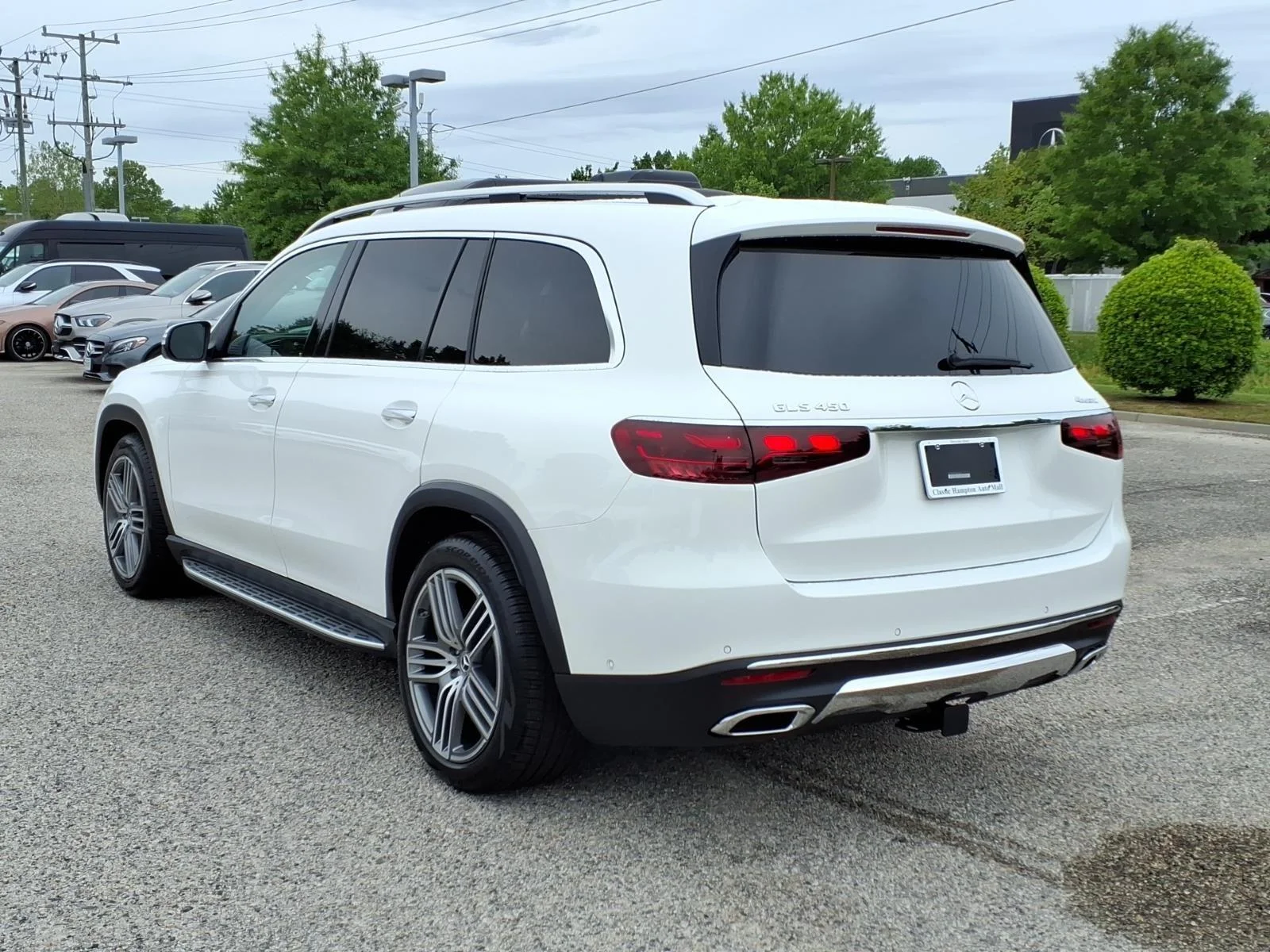 New 2026 WHITE Mercedes-Benz GLS 450 image 8