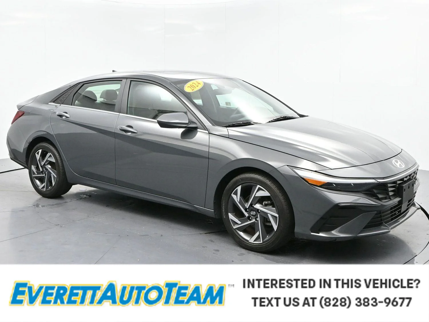 Used 2024 Ecotronic Gray Hyundai SEL image 1