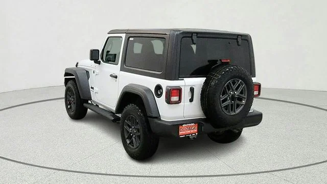 New 2026 Bright White Clear-Coat Exterior Paint Jeep Sport S image 7