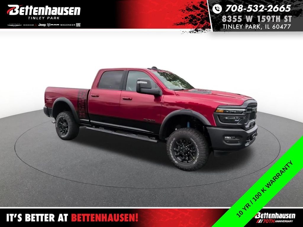 New 2026 Molten Red Pearl-Coat Exterior Paint RAM Power Wagon image 4
