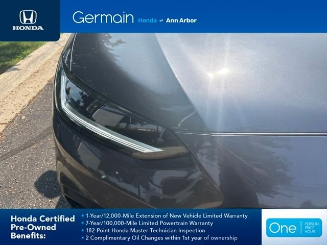 Certified Used 2024 Modern Steel Metallic Honda 5DR AWD LX image 3