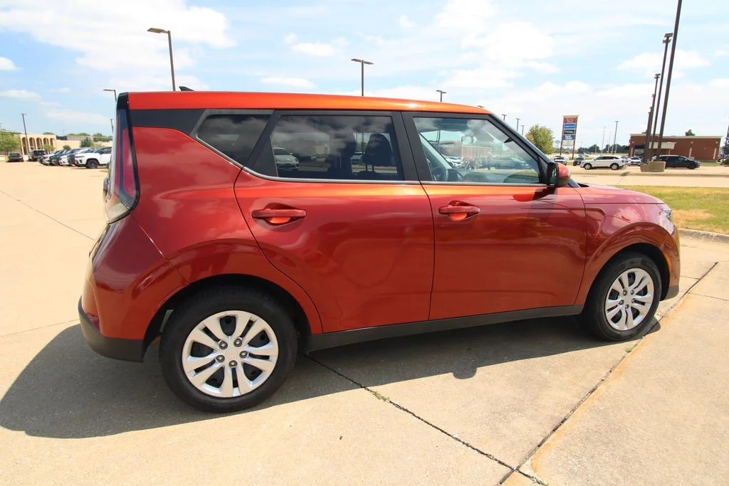 Used 2023 Orange Kia LX image 5
