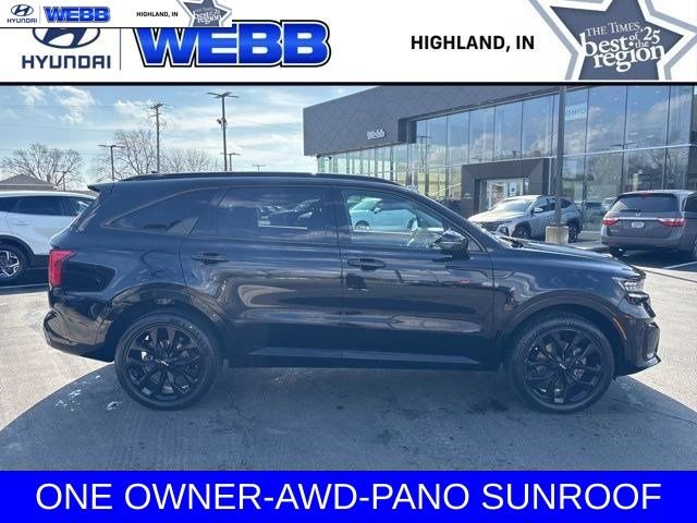 Used 2023 Black Kia SX-Prestige AWD image 3