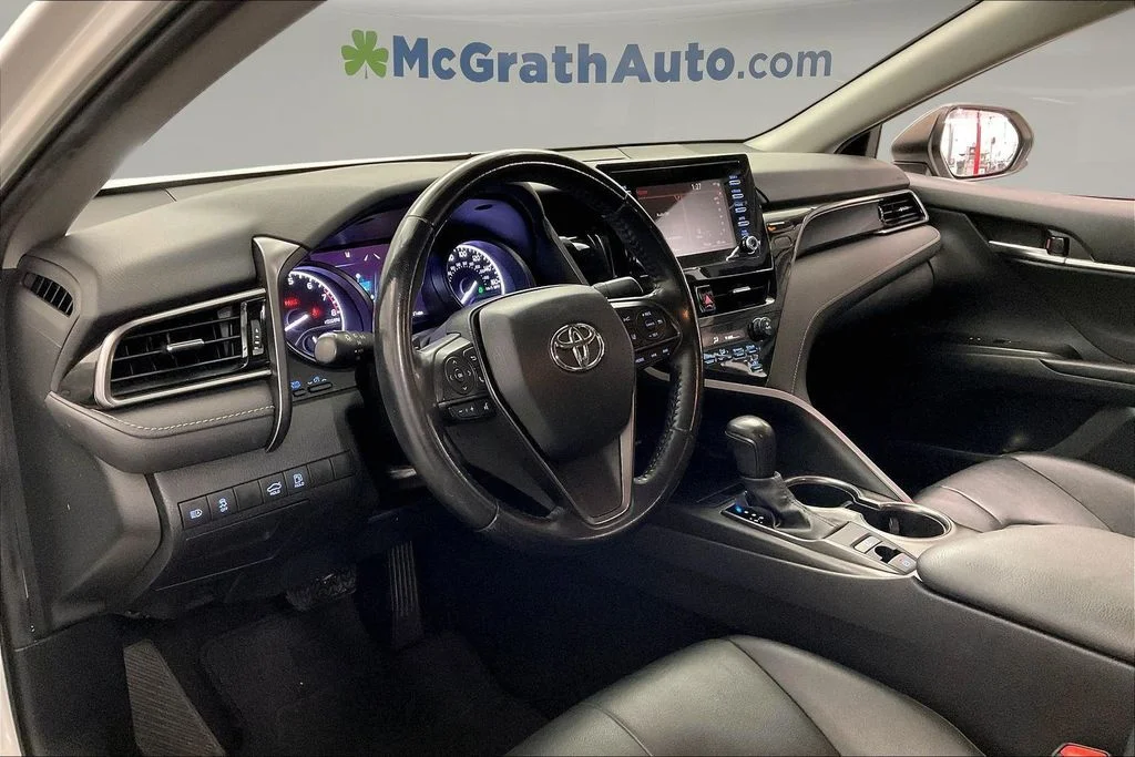 Certified Used 2021 White Toyota SE image 17
