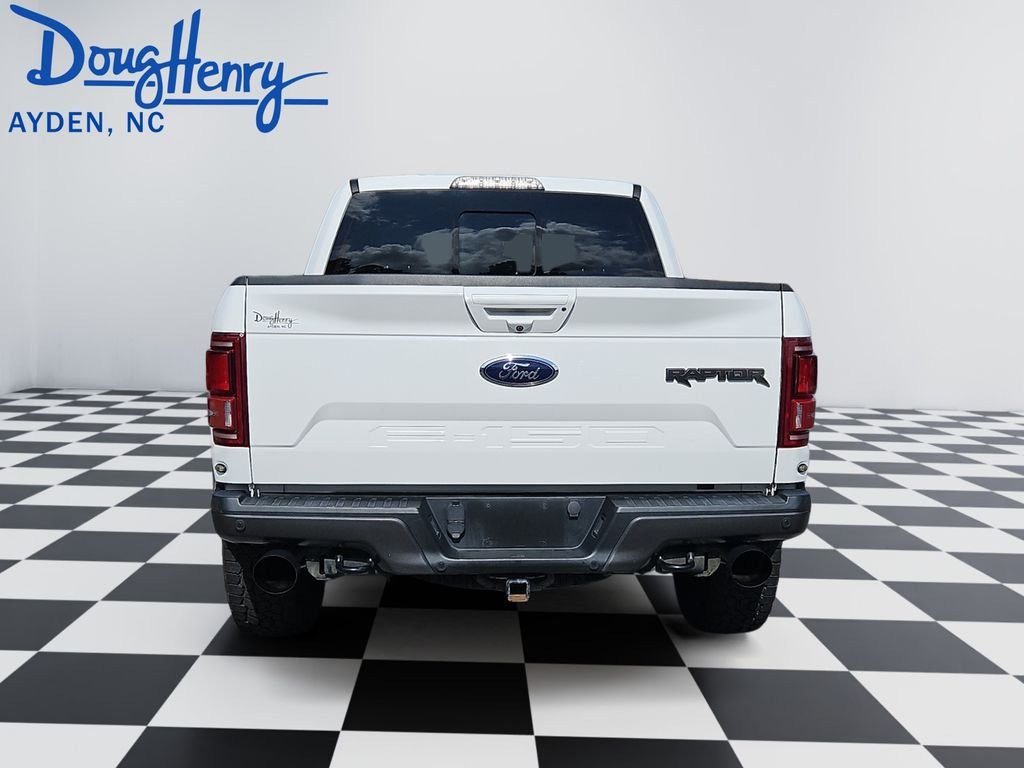 Used 2018 White Ford Raptor image 4