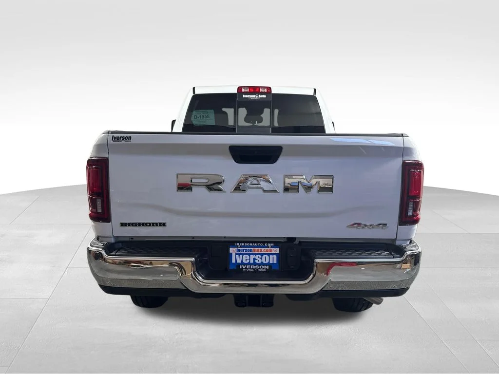 New 2026 Bright White Clear-Coat Exterior Paint RAM Big Horn image 9
