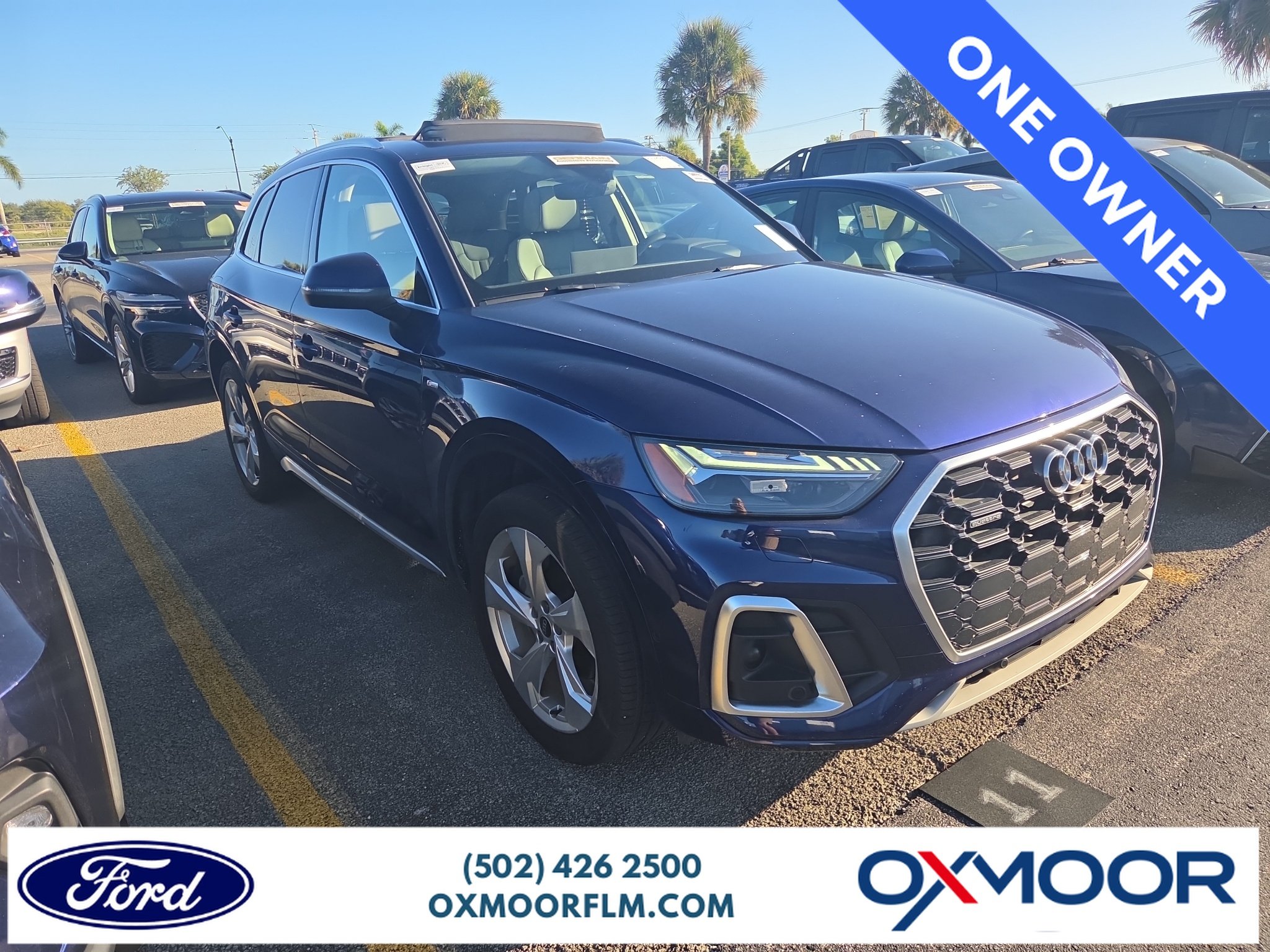 Used 2022 Navarra Blue Metallic Audi S line Prestige image 1