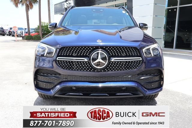 Used 2022 Blue Mercedes-Benz GLE 450 image 3