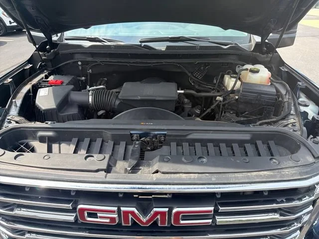 Used 2021 PACIFIC BLUE METALLIC GMC SLT image 27