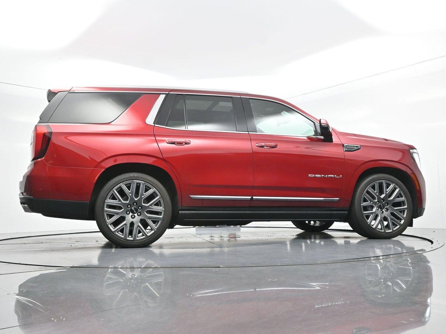 Used 2025 Volcanic Red Tintcoat GMC Denali Ultimate image 62