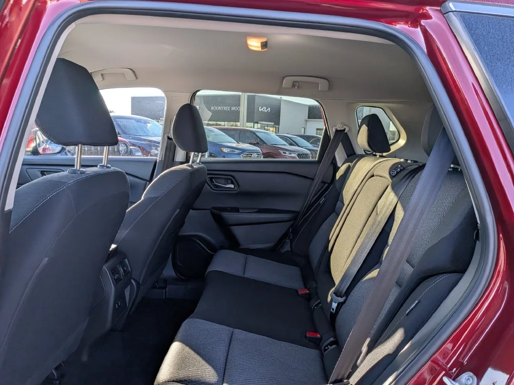 Certified Used 2025 Scarlet Red Nissan SV image 11