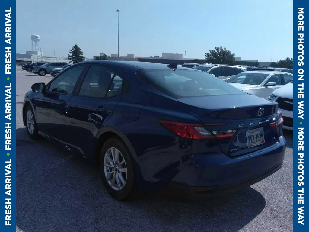 Certified Used 2025 Blue Toyota LE image 4