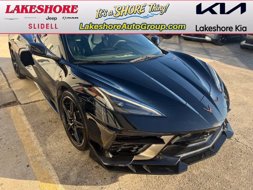 Used 2023 Black Chevrolet Stingray image 1
