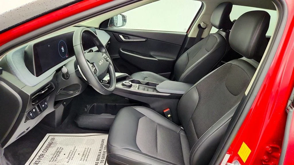 Used 2024 Runway Red Kia Light Long Range RWD image 18
