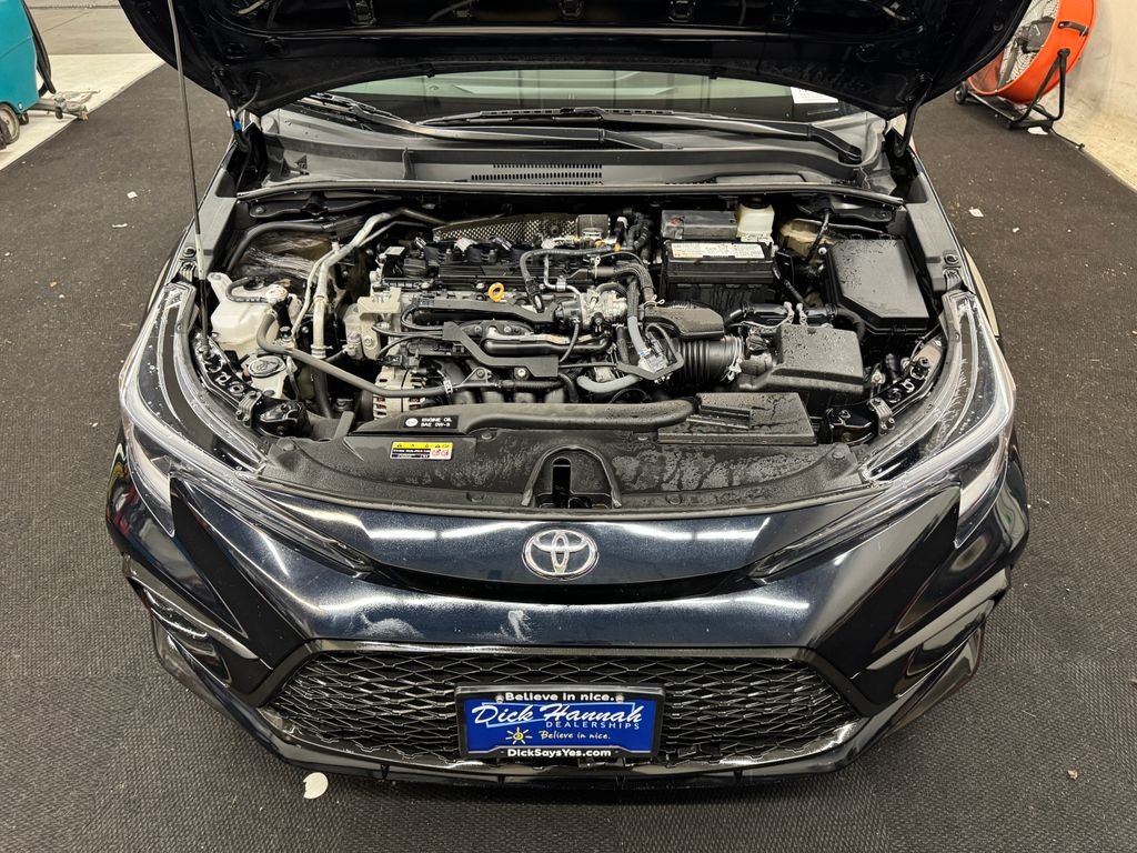 Used 2024 Midnight Black Metallic Toyota SE image 10