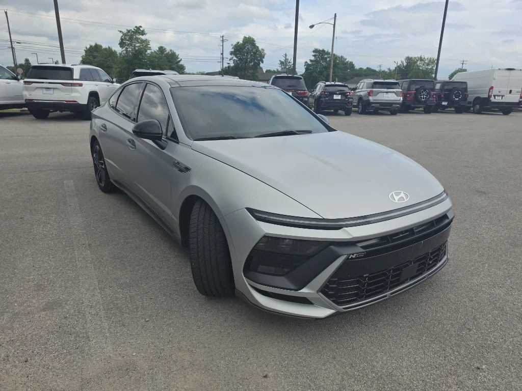 Used 2024 Aero Silver Matte Hyundai N Line image 2