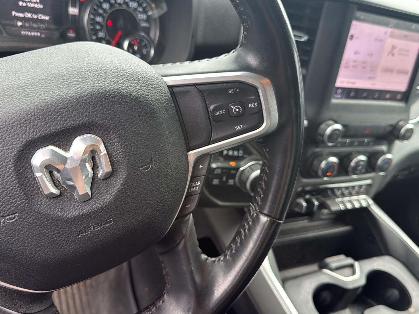 Used 2022 Granite Crystal Metallic Clearcoat Ram Big Horn image 19