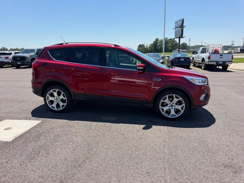 Used 2019 Ruby Red Metallic Tinted Clearcoat Ford Titanium image 4