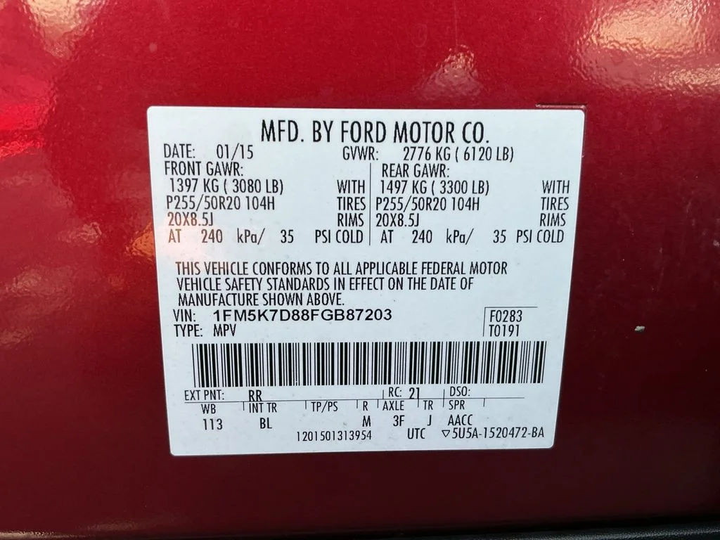 Used 2015 Red Ford XLT image 25