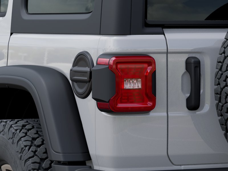 New 2026 Bright White Clear-Coat Exterior Paint Jeep Rubicon image 16