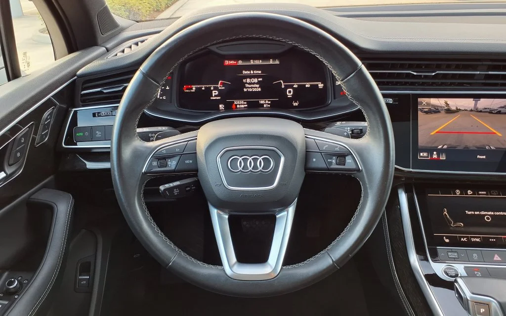 Used 2025 White Audi 55 Premium Plus image 24