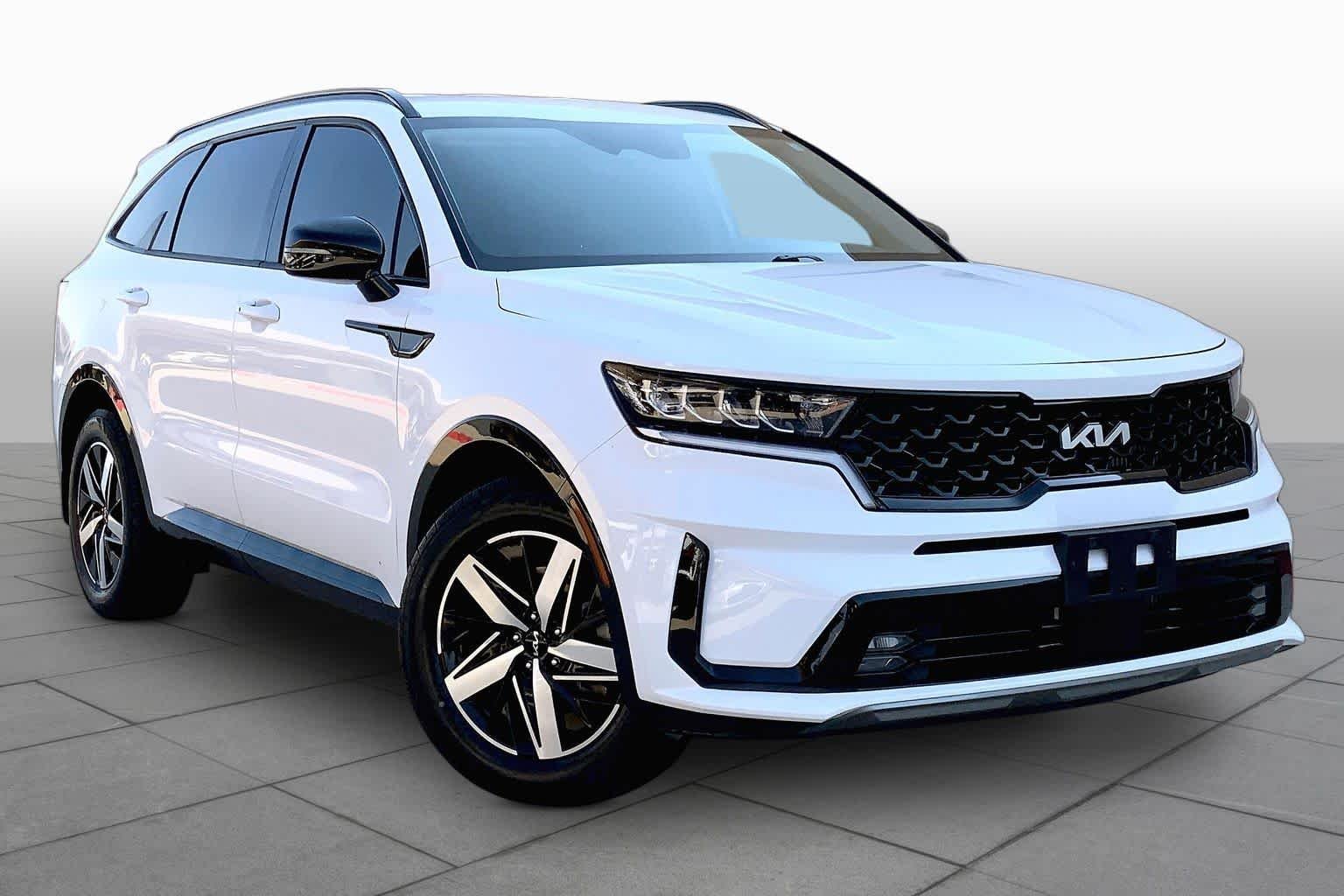 Used 2023 Glacial White Pearl Kia EX image 2