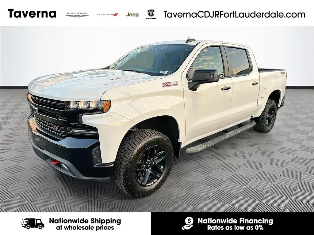 Used 2022 White Chevrolet LT Trail Boss image 1