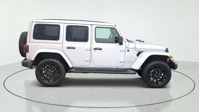Used 2023 Silver Jeep Sahara 4xe image 13