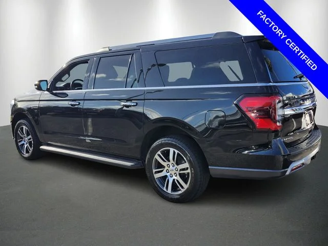 Certified Used 2024 Black Metallic Ford Limited image 3