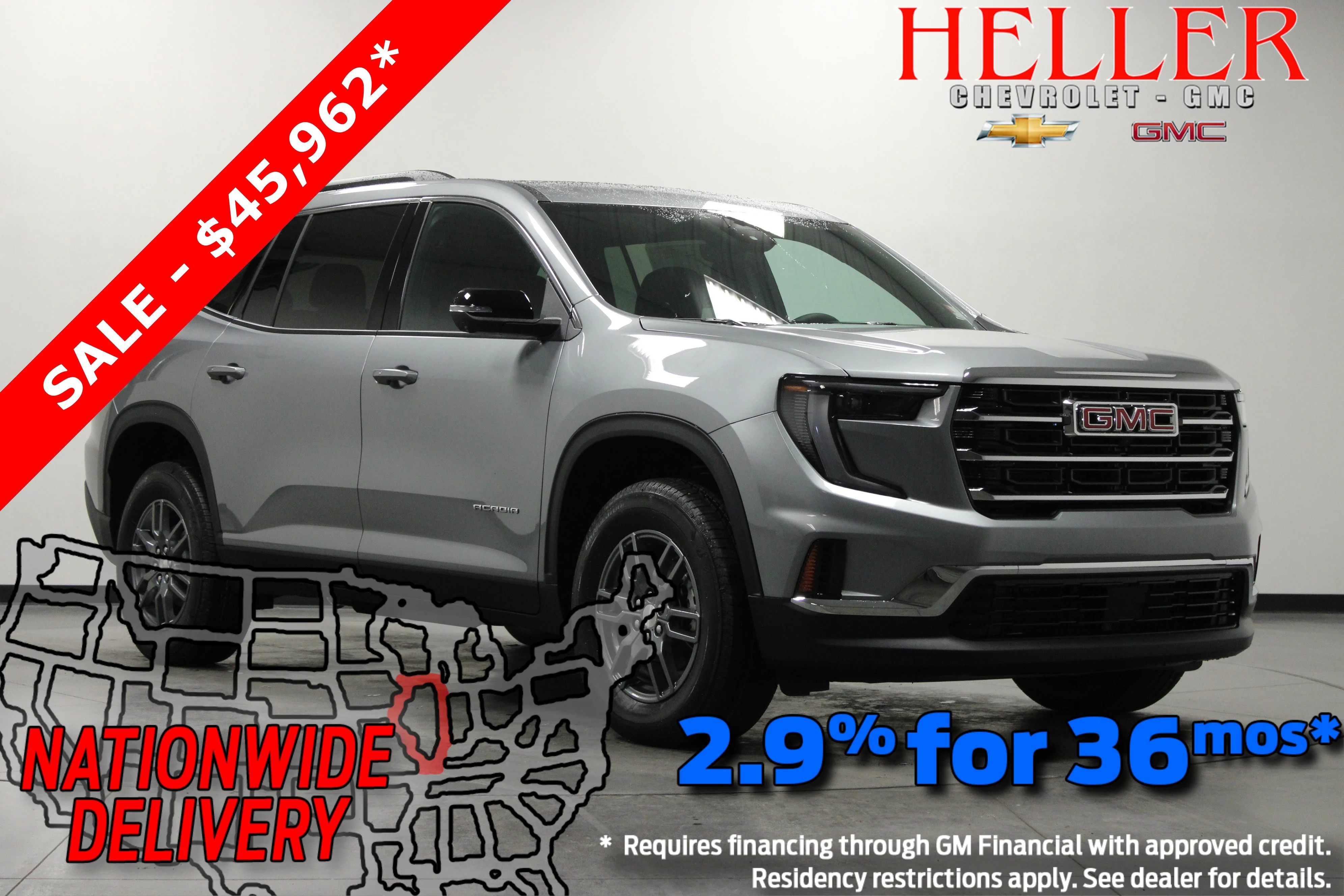 New 2026 Sterling Metallic GMC Elevation image 1