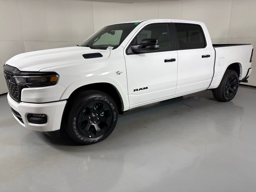 New 2026 Bright White Clear-Coat Exterior Paint RAM Big Horn/Lone Star image 6