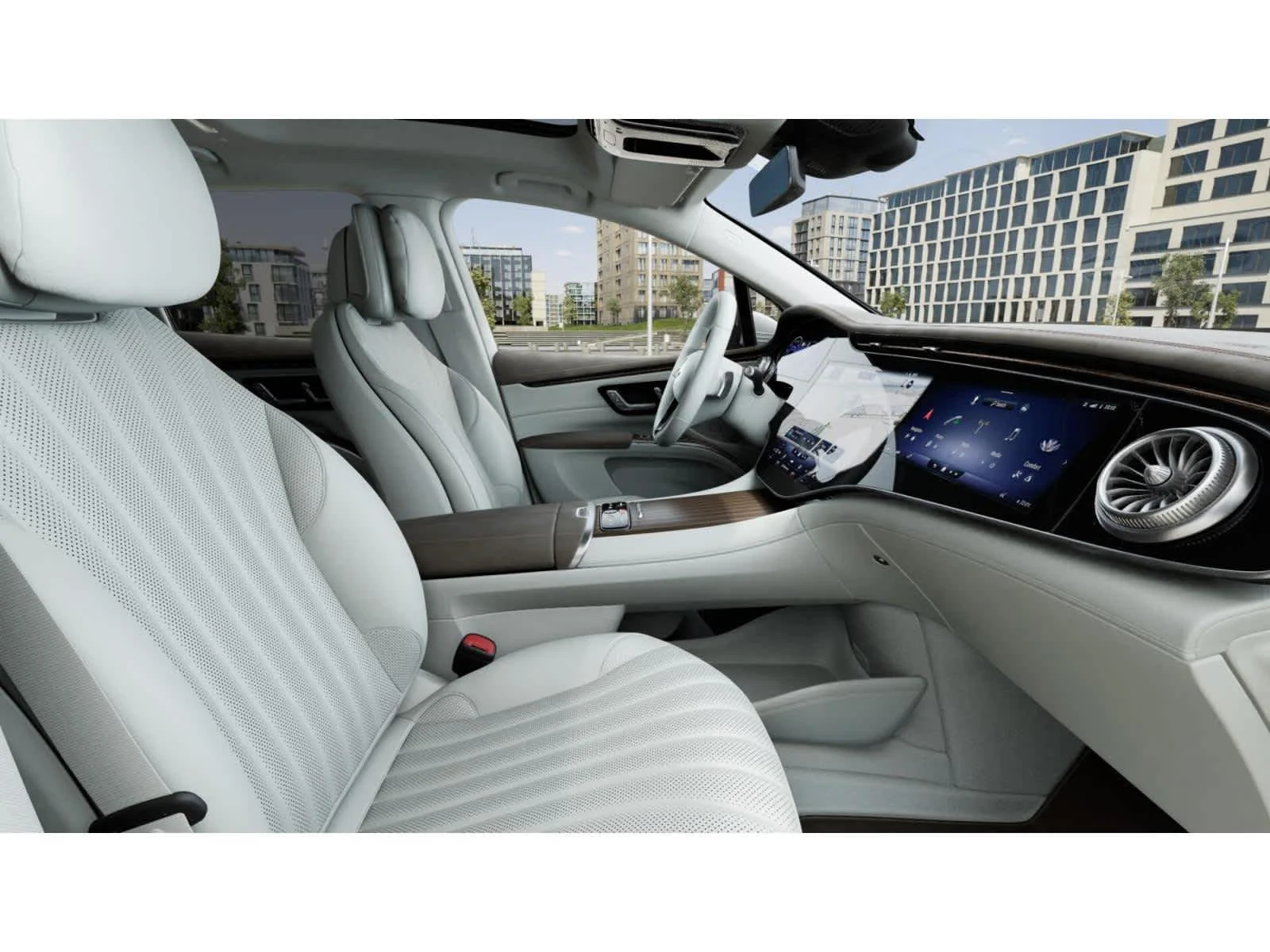 New 2026 Polar White Mercedes-Benz EQS 400 image 44