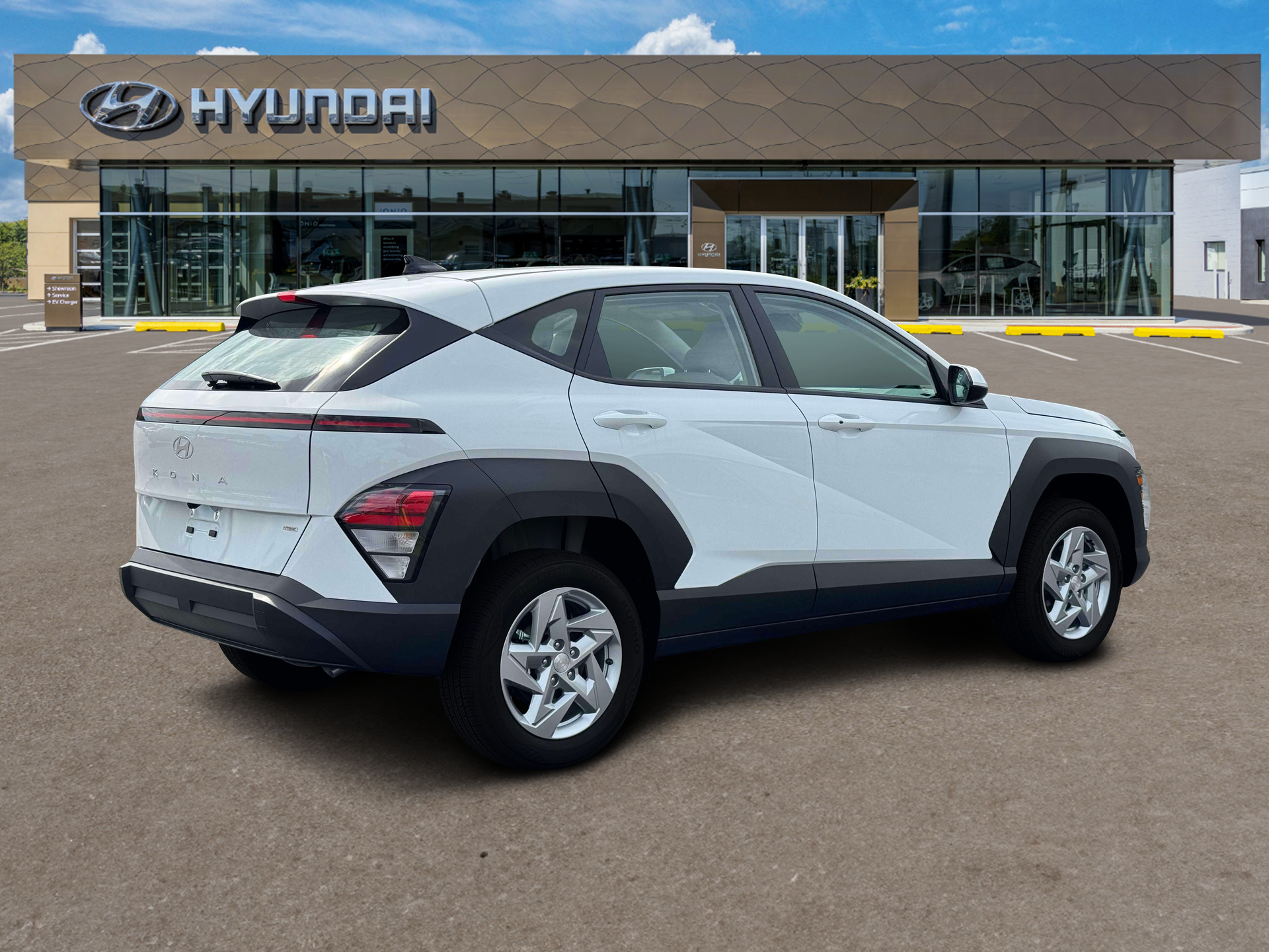 New 2027 Atlas White Hyundai SE AWD image 8