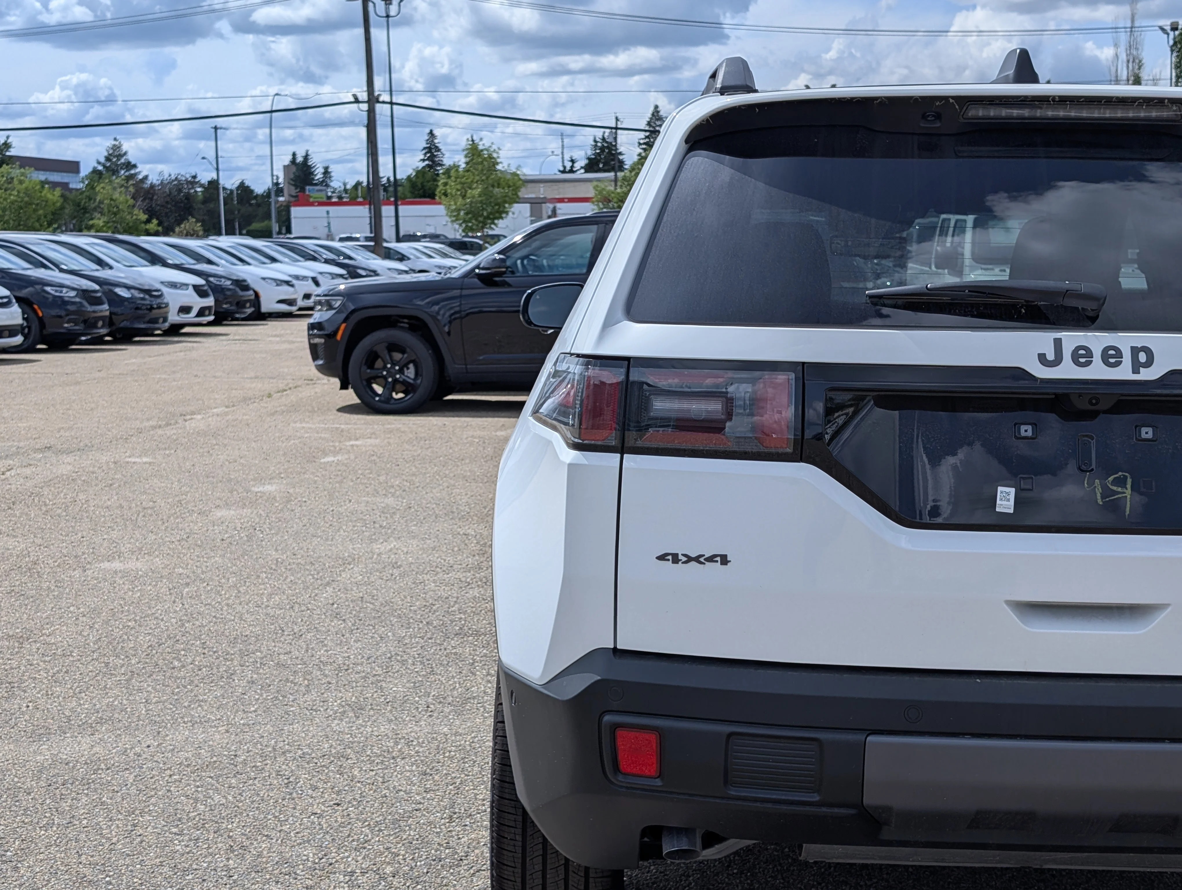 New 2026 Bright White Jeep Overland image 13
