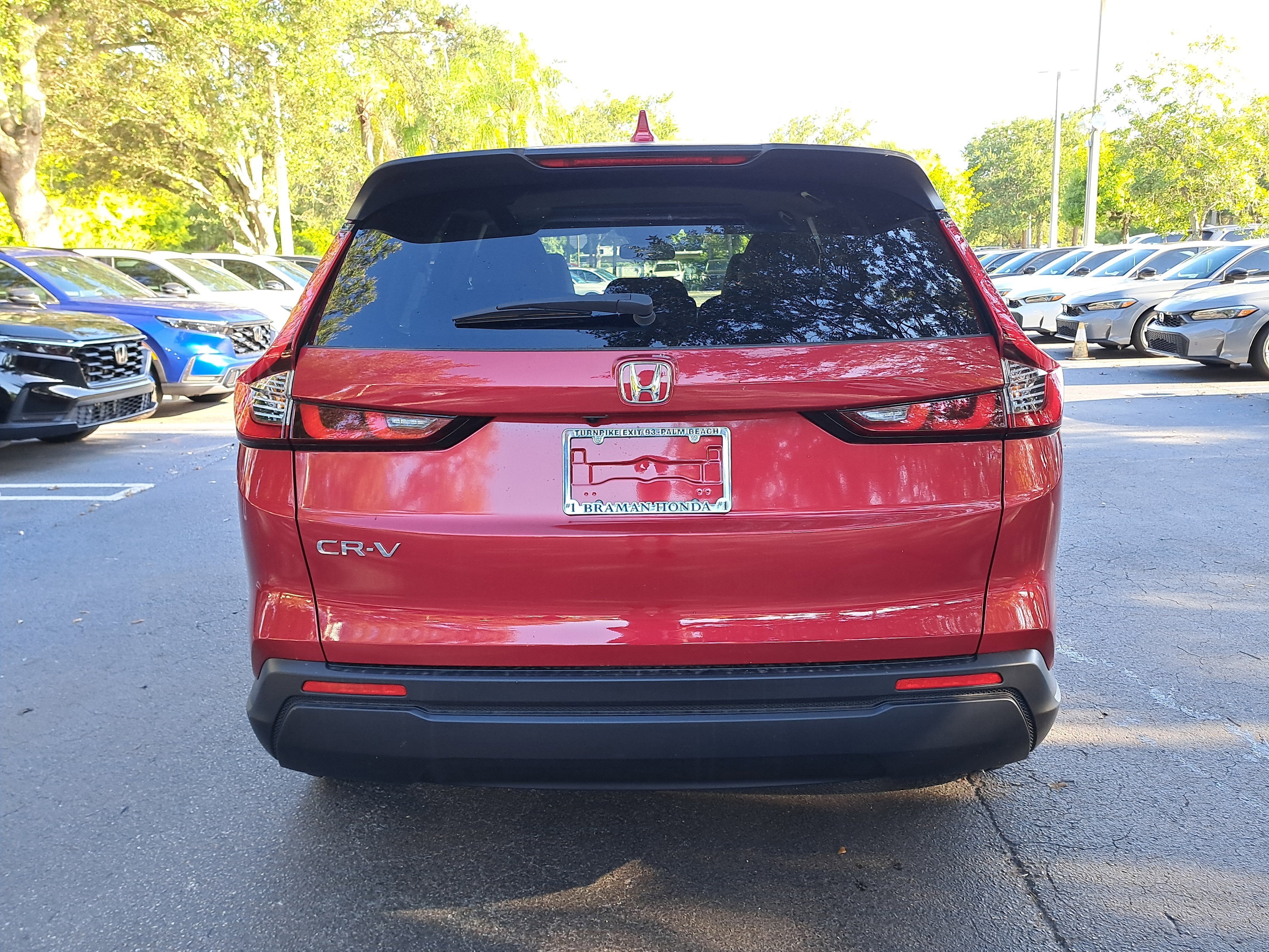 New 2026 Radiant Red Metallic Honda EX image 5