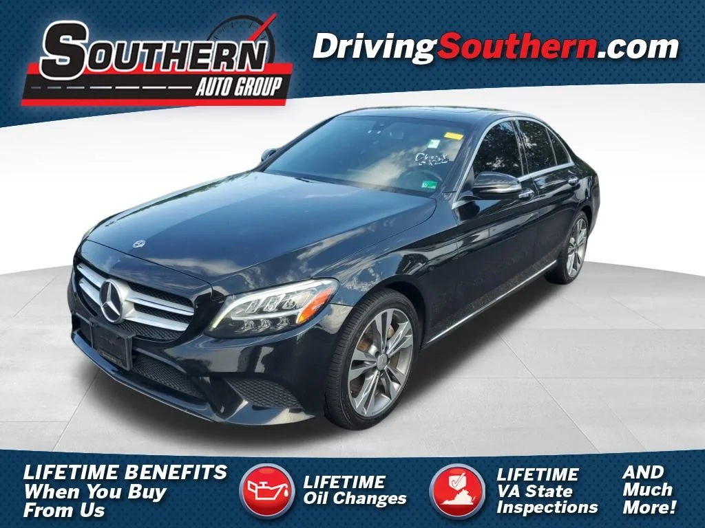 Used 2019 Black Mercedes-Benz C 300 image 1