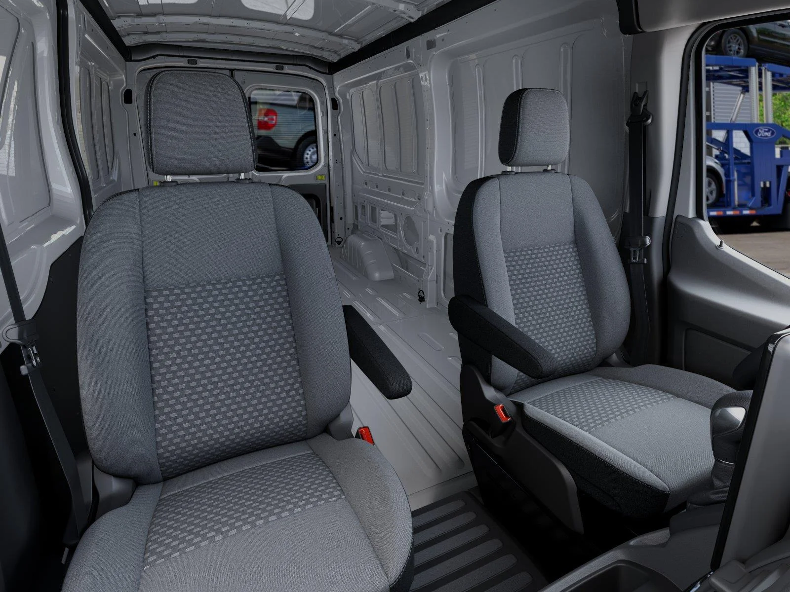 New 2027 Oxford White Ford Cargo Van image 9