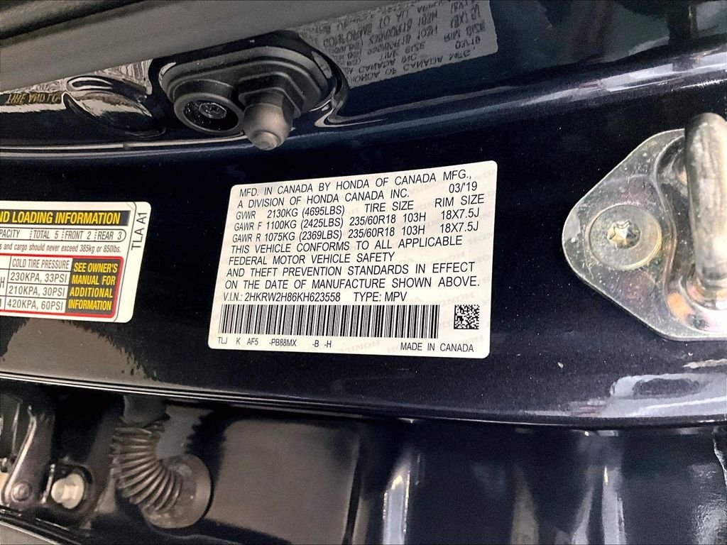 Used 2019 Gray Honda EX-L image 37