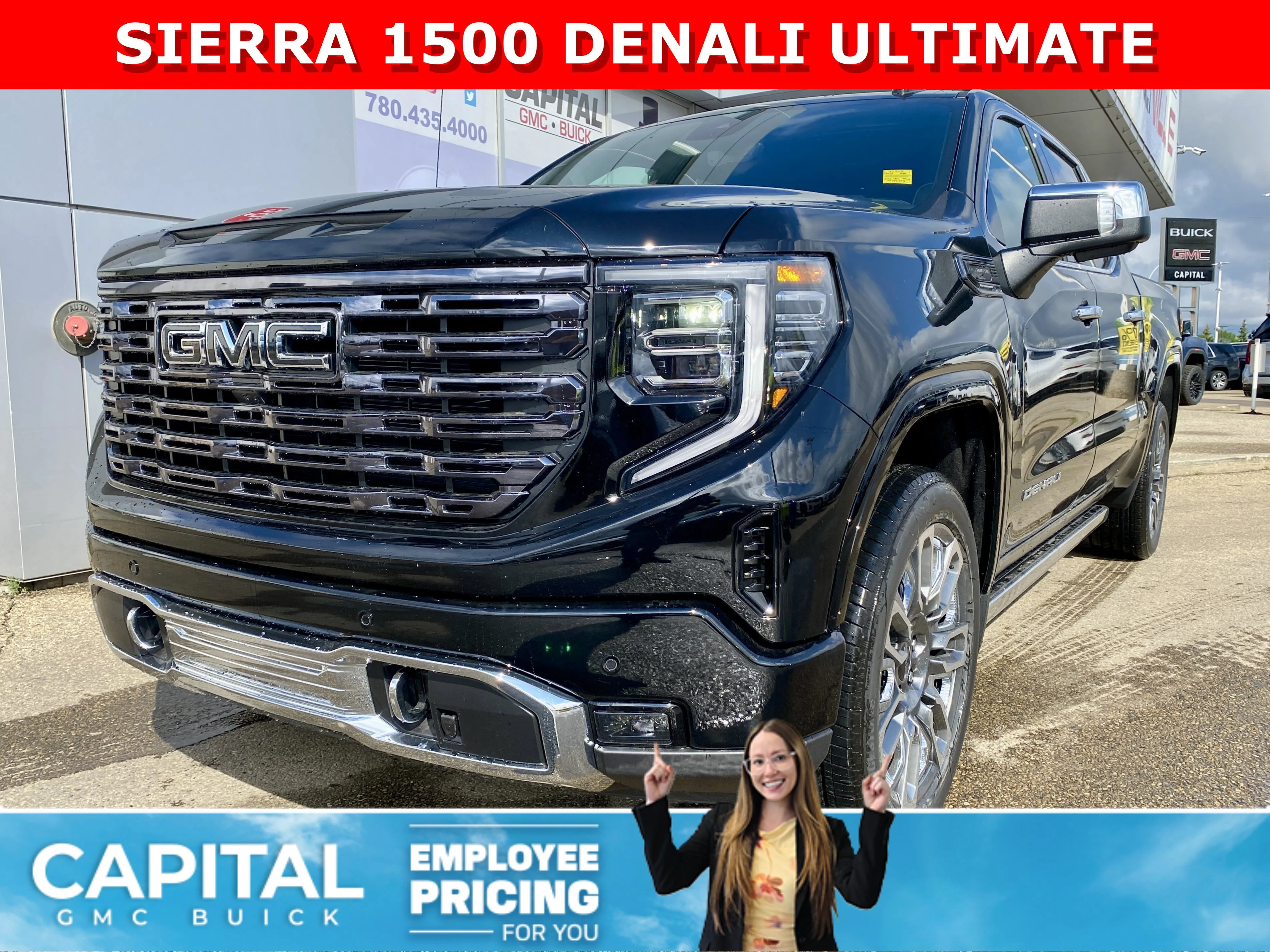 New 2026 ONYX BLACK GMC Denali Ultimate image 1