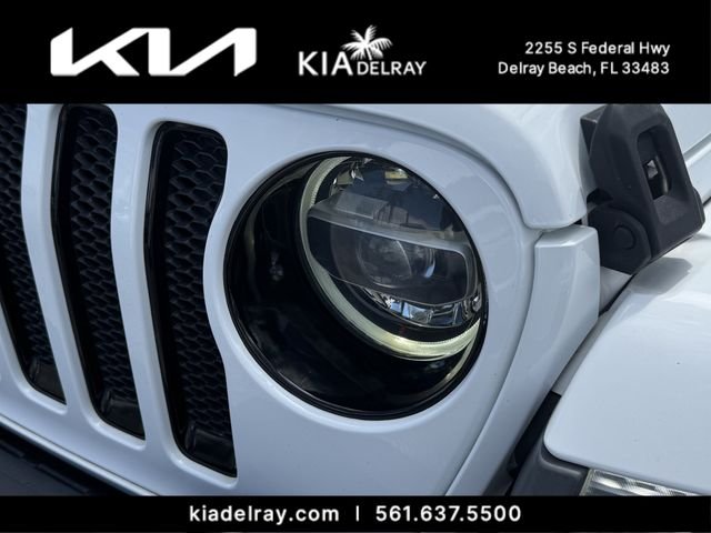 Used 2021 White Jeep Unlimited Sahara Altitude image 6