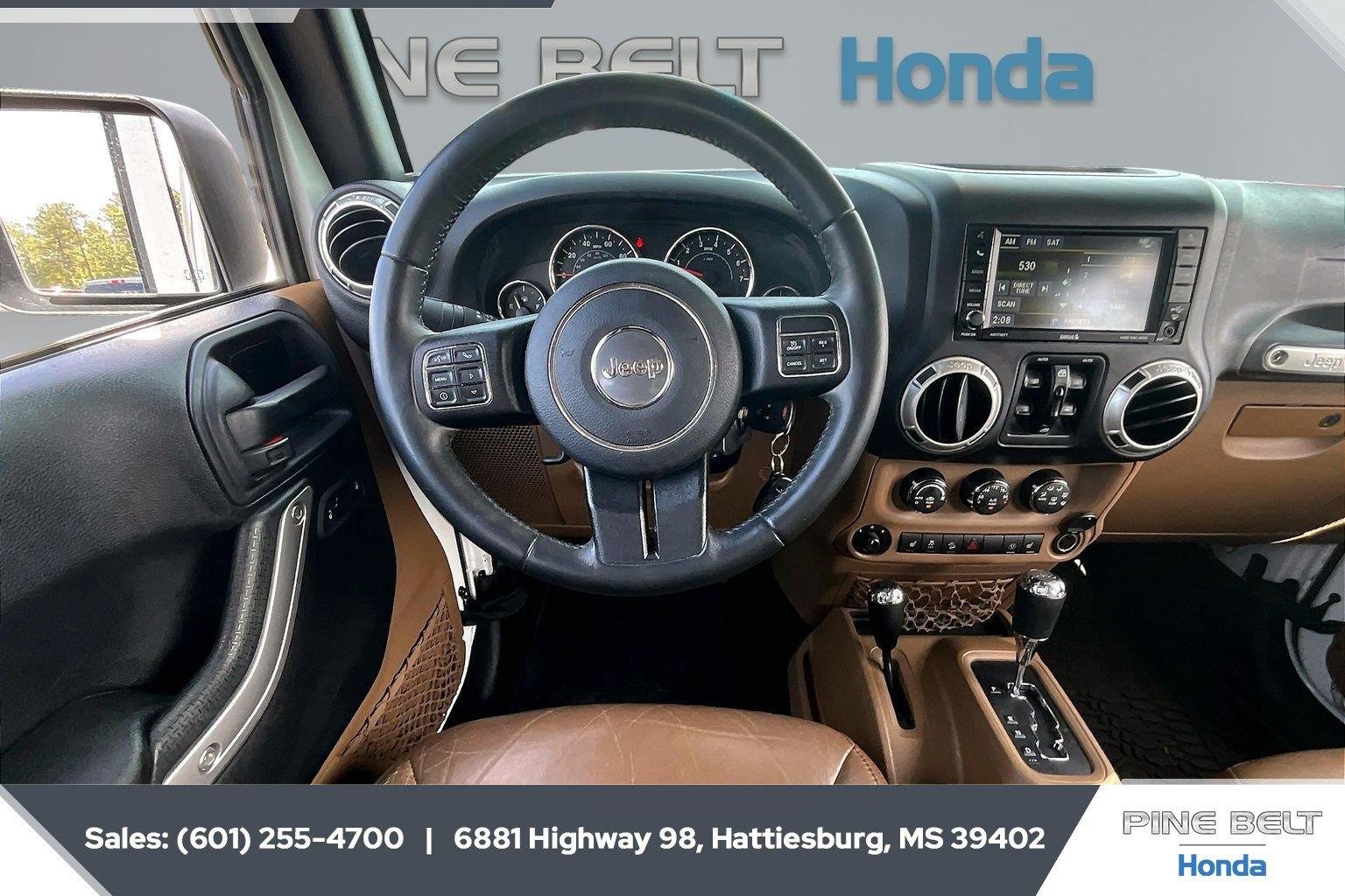 Used 2016 Bright White Clearcoat Jeep Sahara image 5